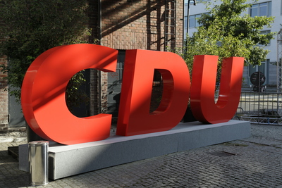 CDU Schriftzug 